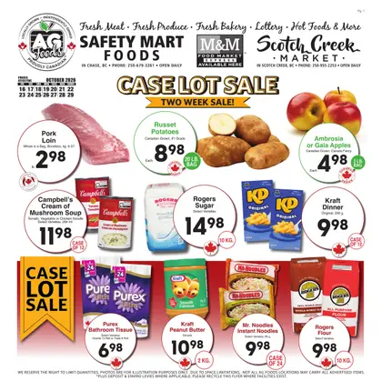Safety Foods & Scotch Creek Market Weekly