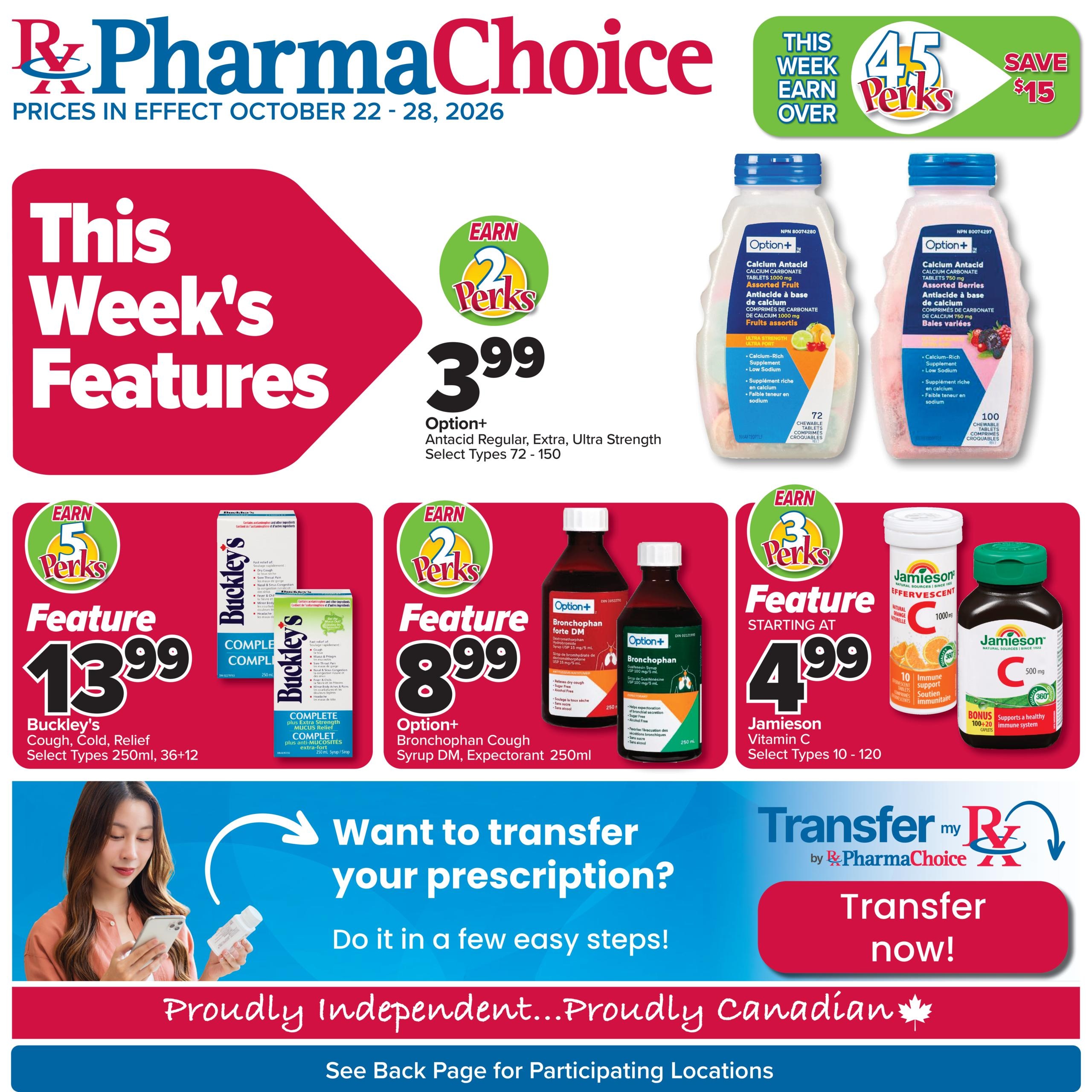 PharmaChoice flyer page 1