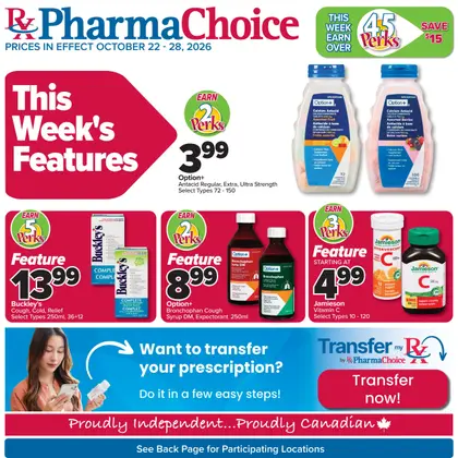 PharmaChoice Health Centre Flyer