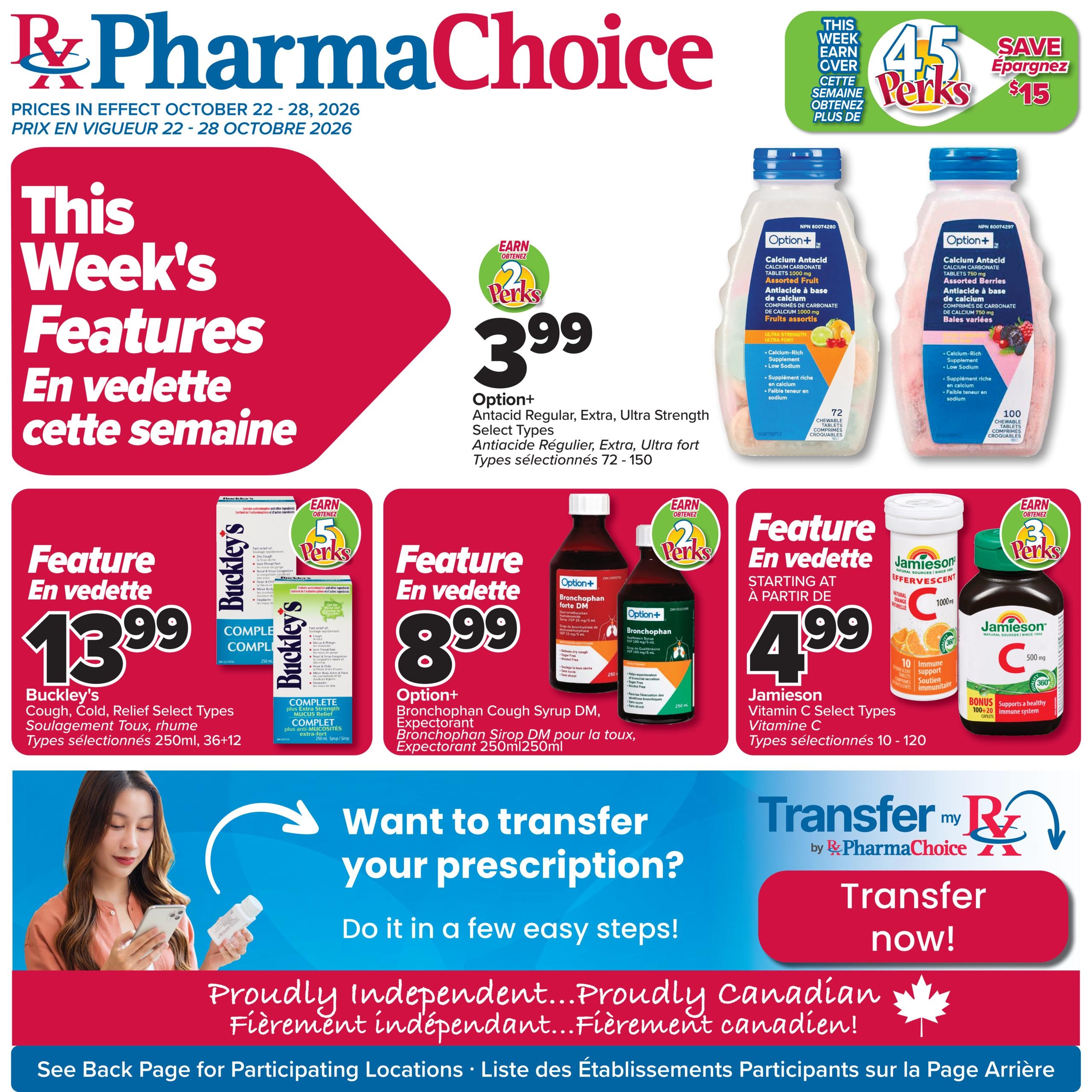 PharmaChoice flyer page 1