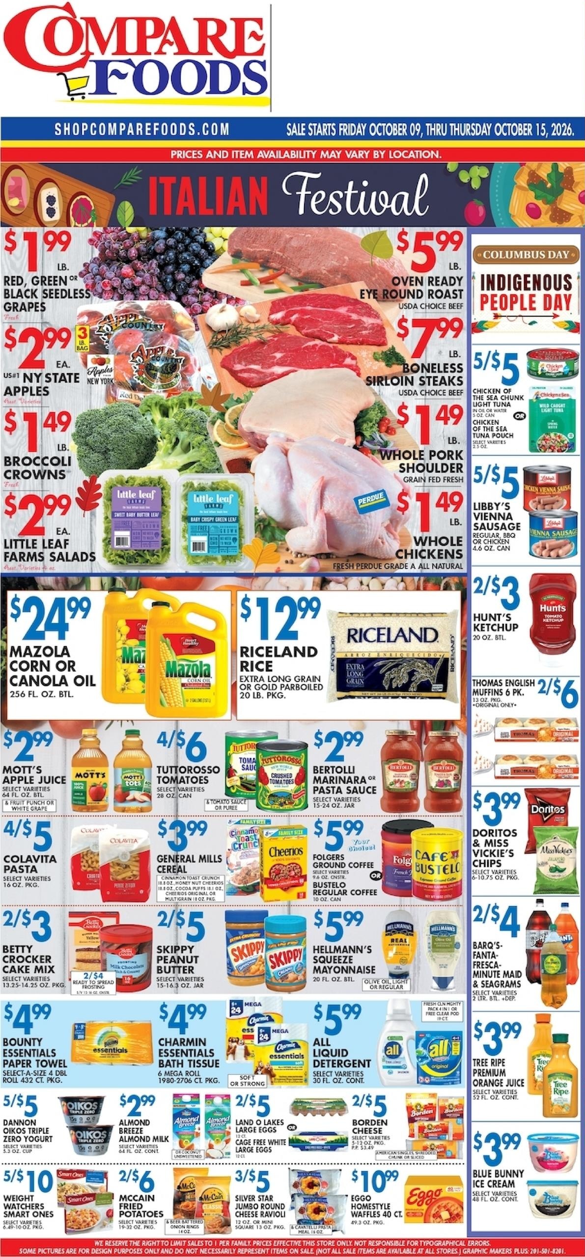 Shop Compare Foods weekly ad page 1