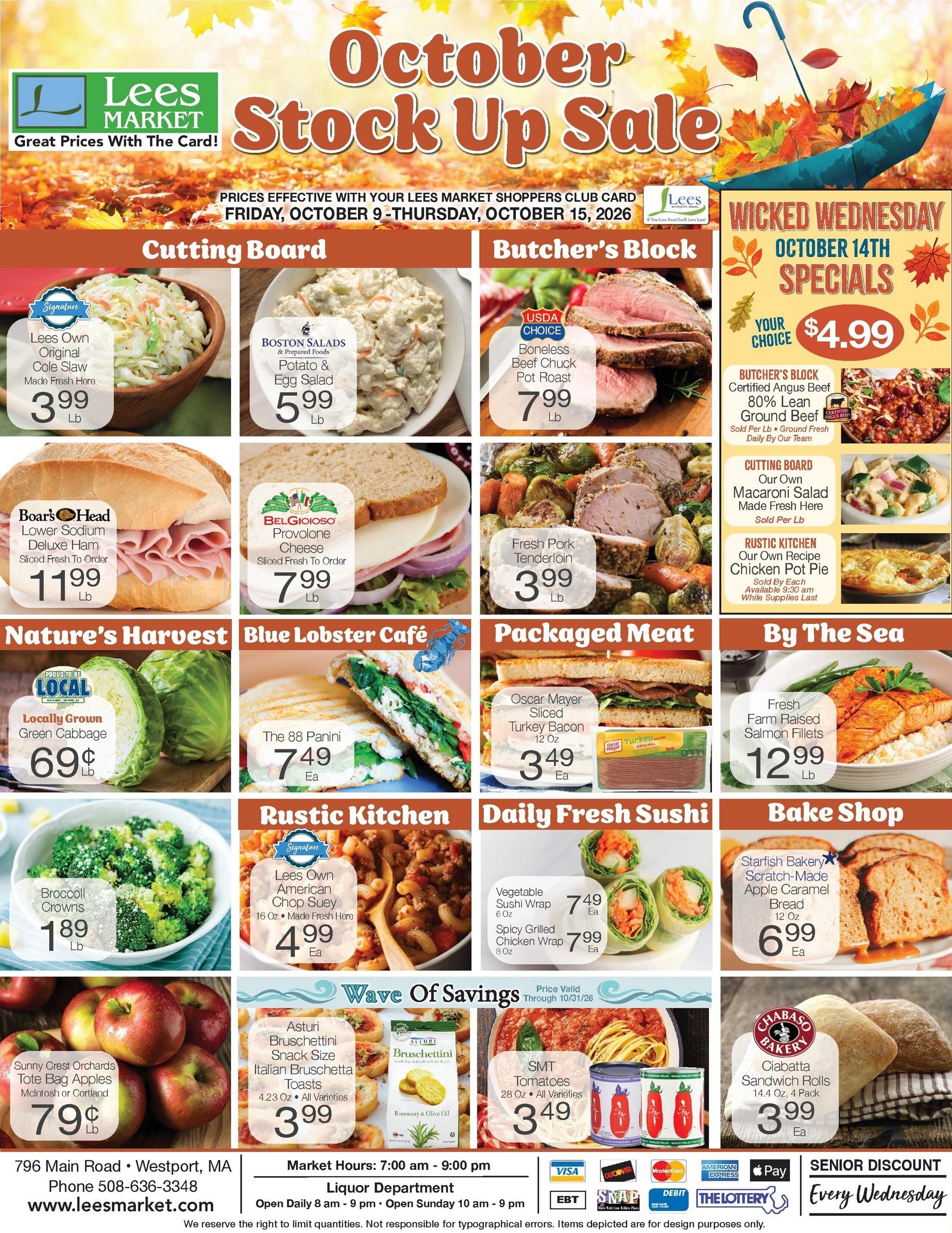 Lees Market weekly ad page 1
