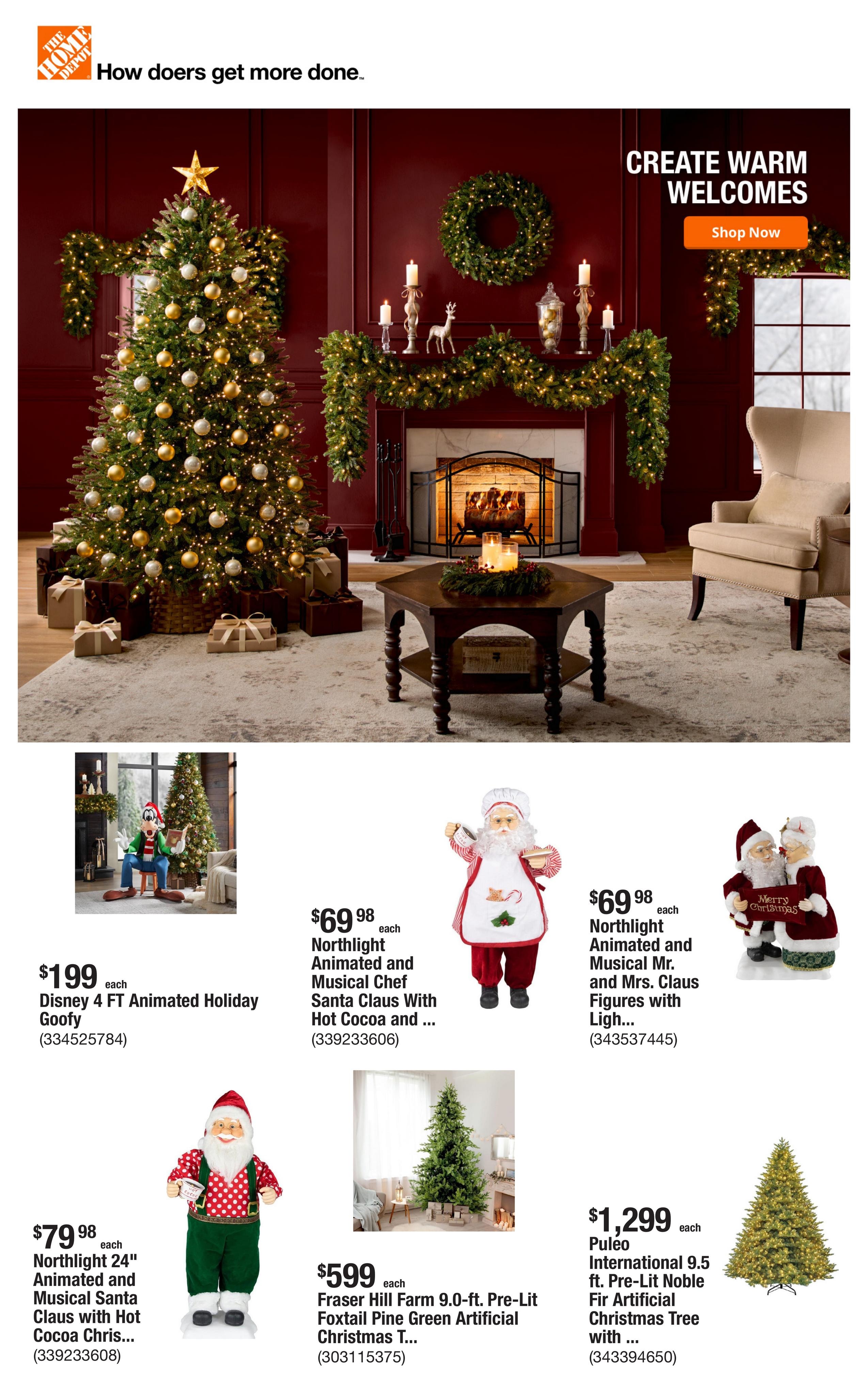 Home Depot weekly ad page 1