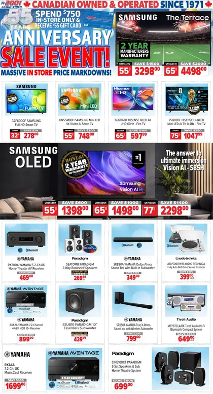 2001 Audio Video Flyer