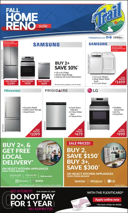 Trail Appliances Flyer