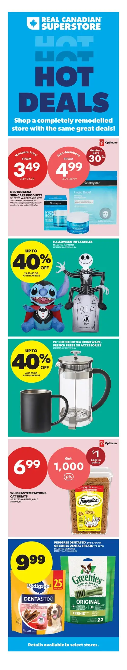 Real Canadian Superstore Weekly Flyer - Valid Thursday, October 15- Wednesday, October 21