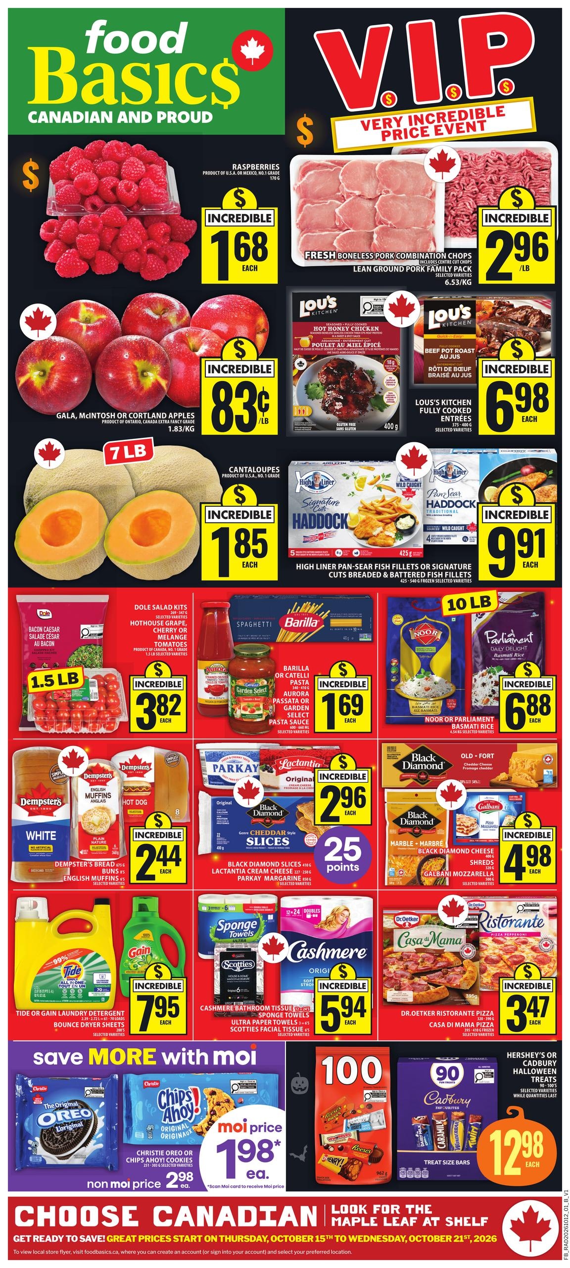 Food Basics flyer page 1