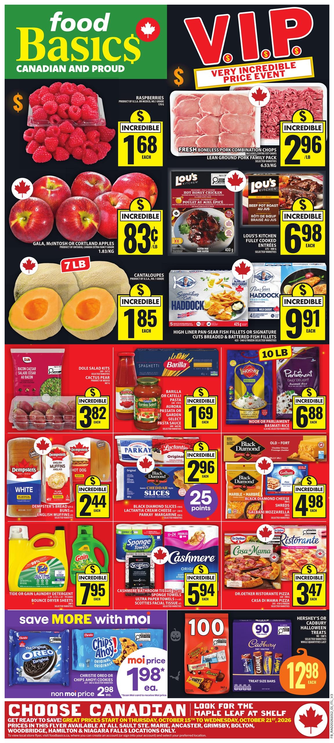 Food Basics flyer page 1