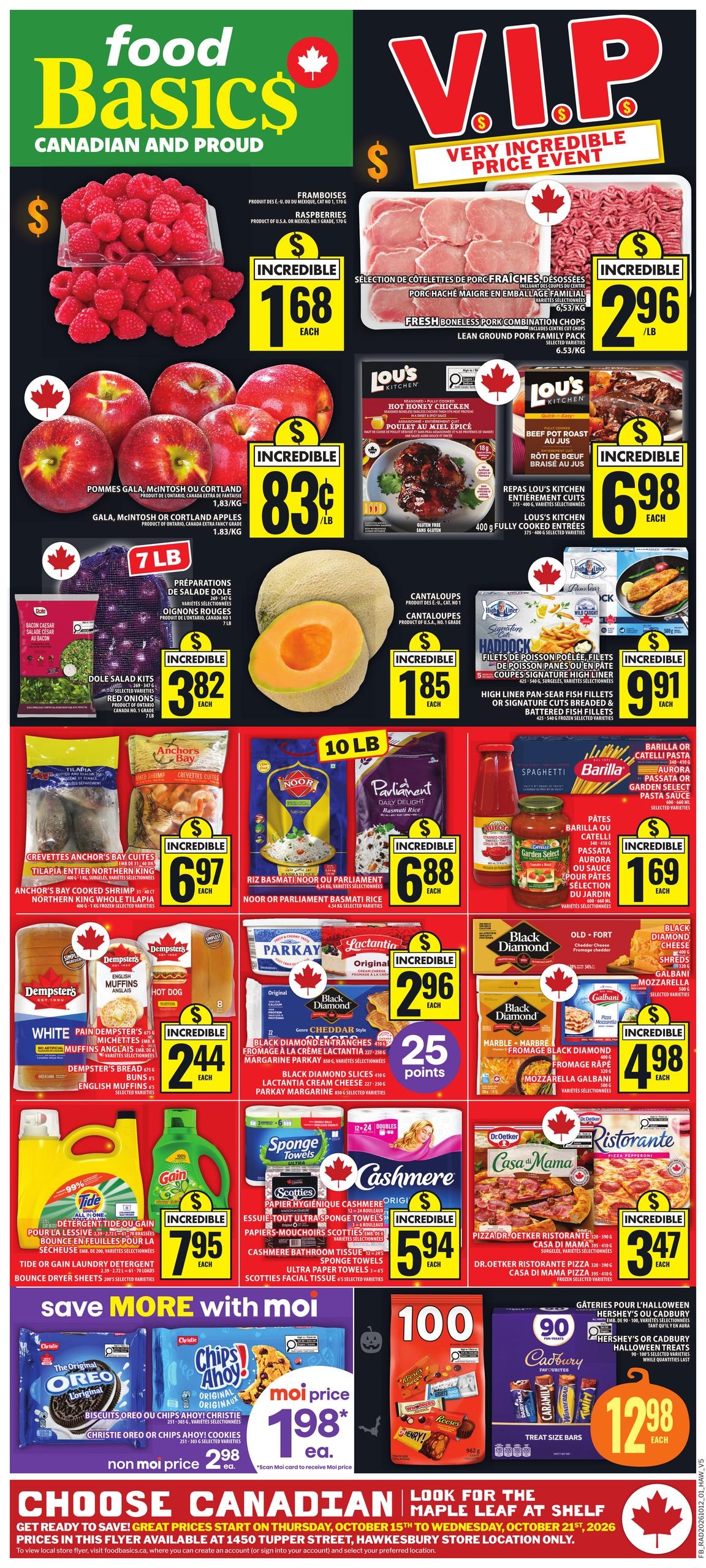 Food Basics flyer page 1