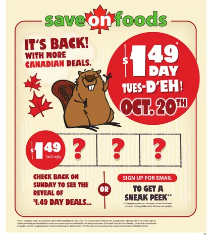 Save-On-Foods Flyer