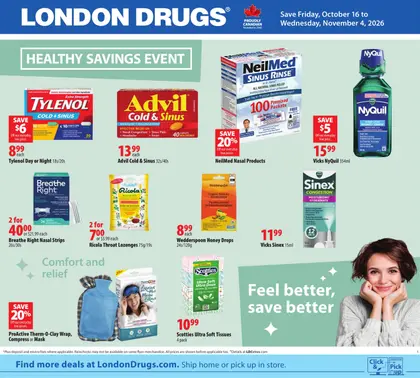 London Drugs Healthy Savings Event
