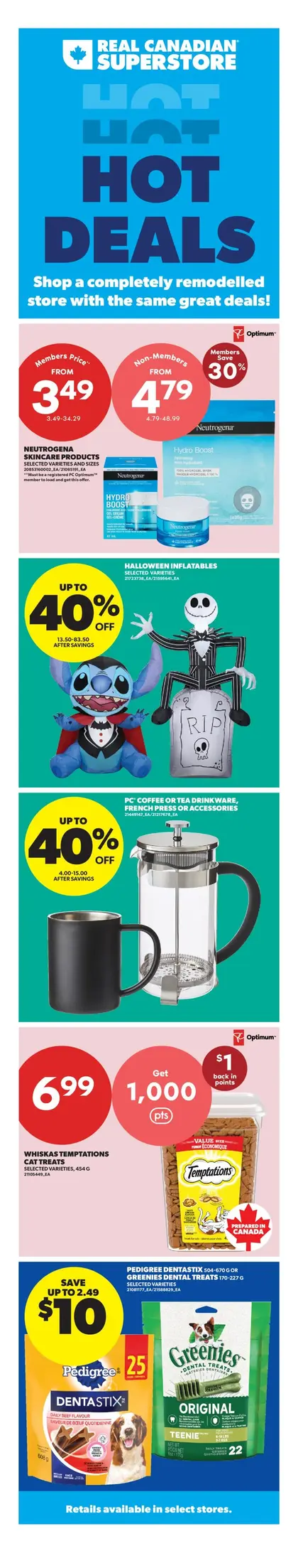 Real Canadian Superstore Weekly Flyer - Valid Thursday, October 15- Wednesday, October 21