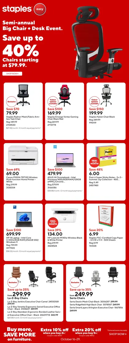 Staples Weekly