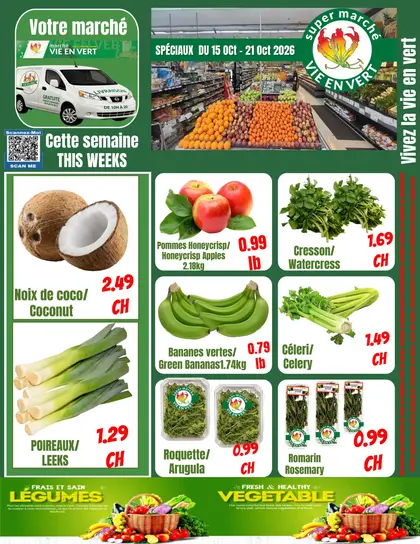 Vie En Vert Flyer