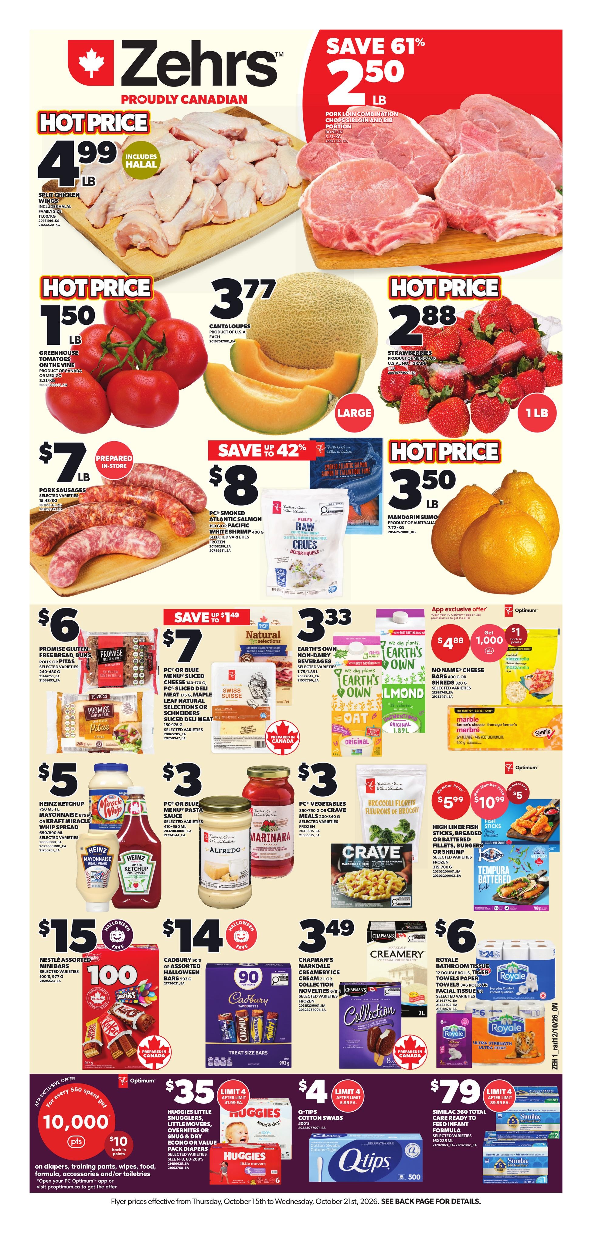 Zehrs flyer page 1
