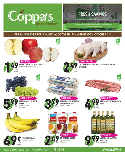 Coppa's Fresh Market Flyer