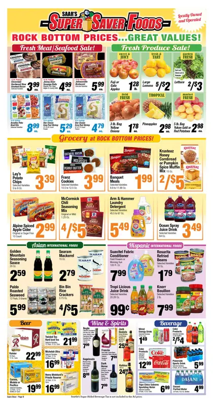 Super Saver Foods Indexed Weekly
