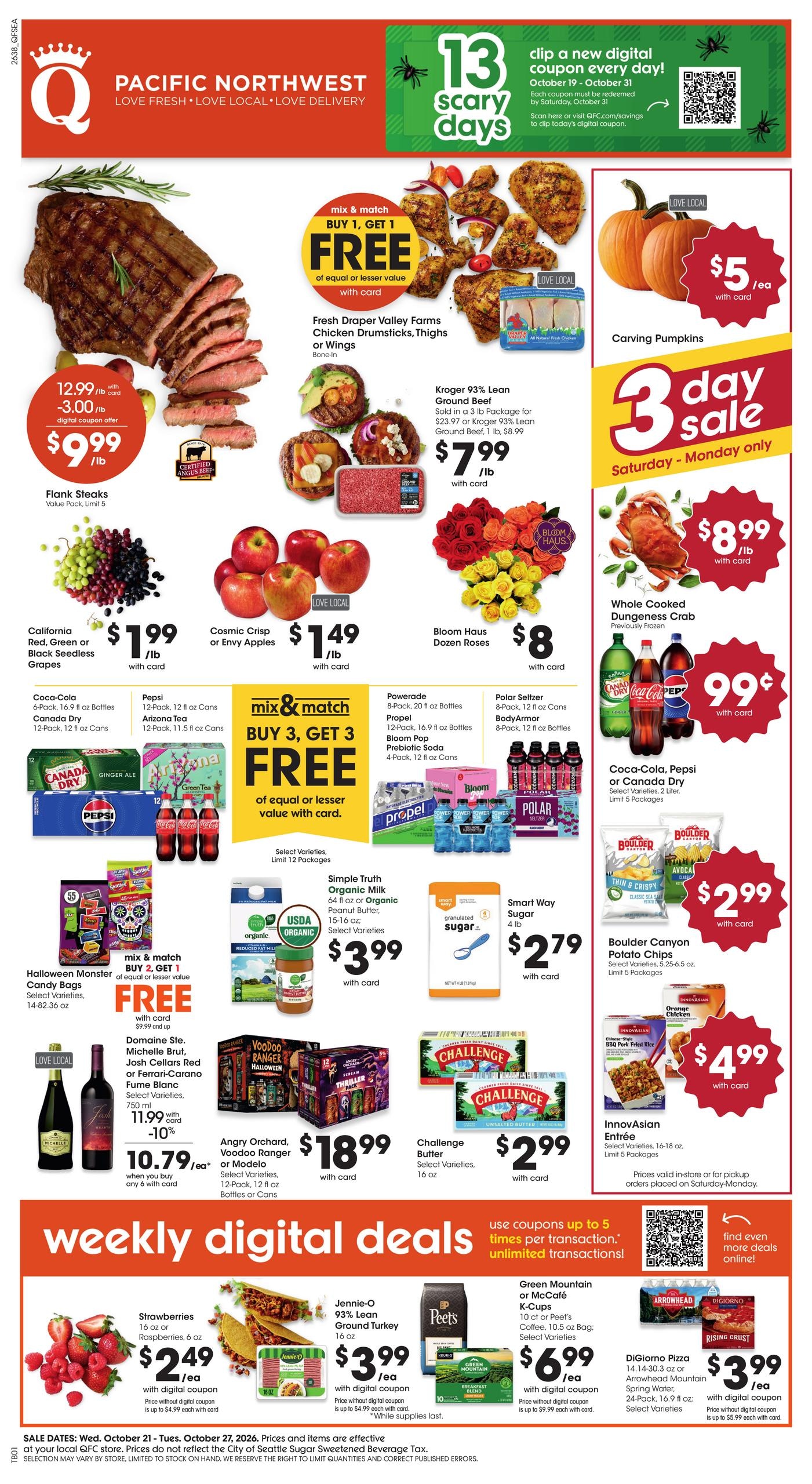 QFC weekly ad page 1