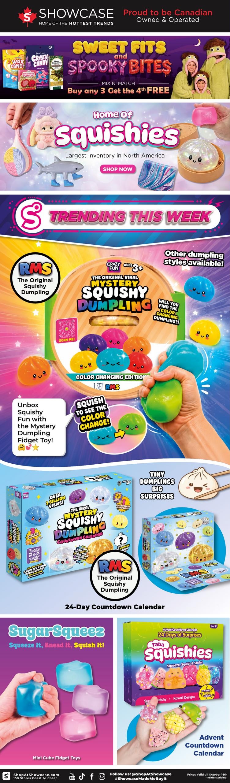 Showcase flyer page 1