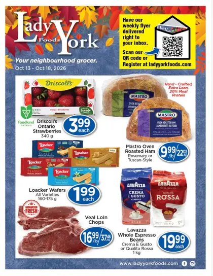 Lady York Foods Indexed Weekly