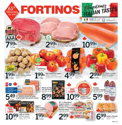 Fortinos Weekly Flyer - Valid Thursday, October 15 - Wednesday, October 21