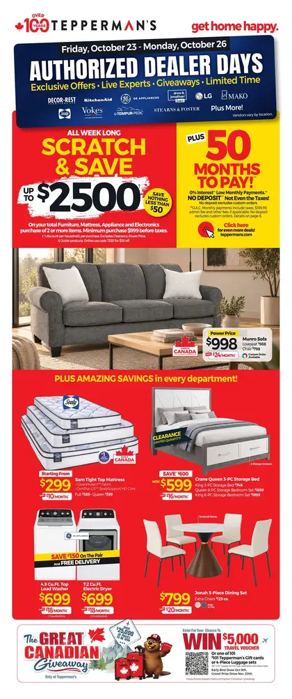 Tepperman's Tepperman's: All Week Long Scratch & Save