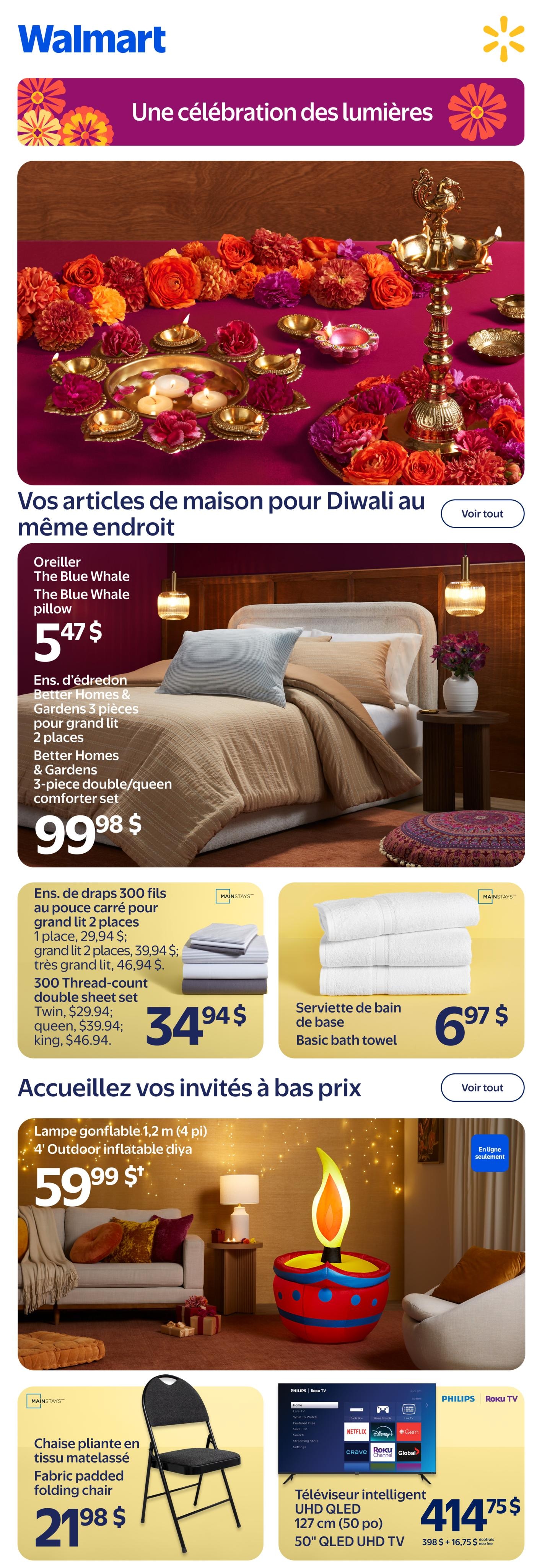Walmart flyer page 1