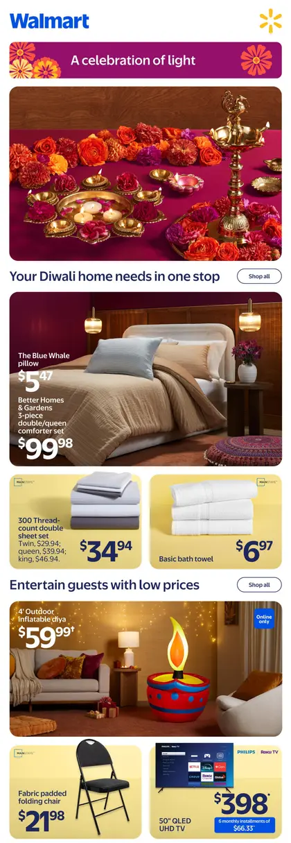 Walmart Diwali