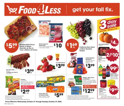 Food 4 Less California Weekly Ad