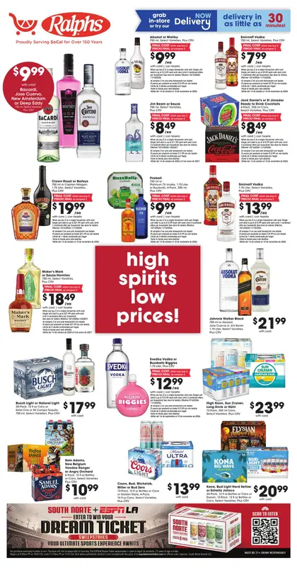 Ralphs Adult Beverage