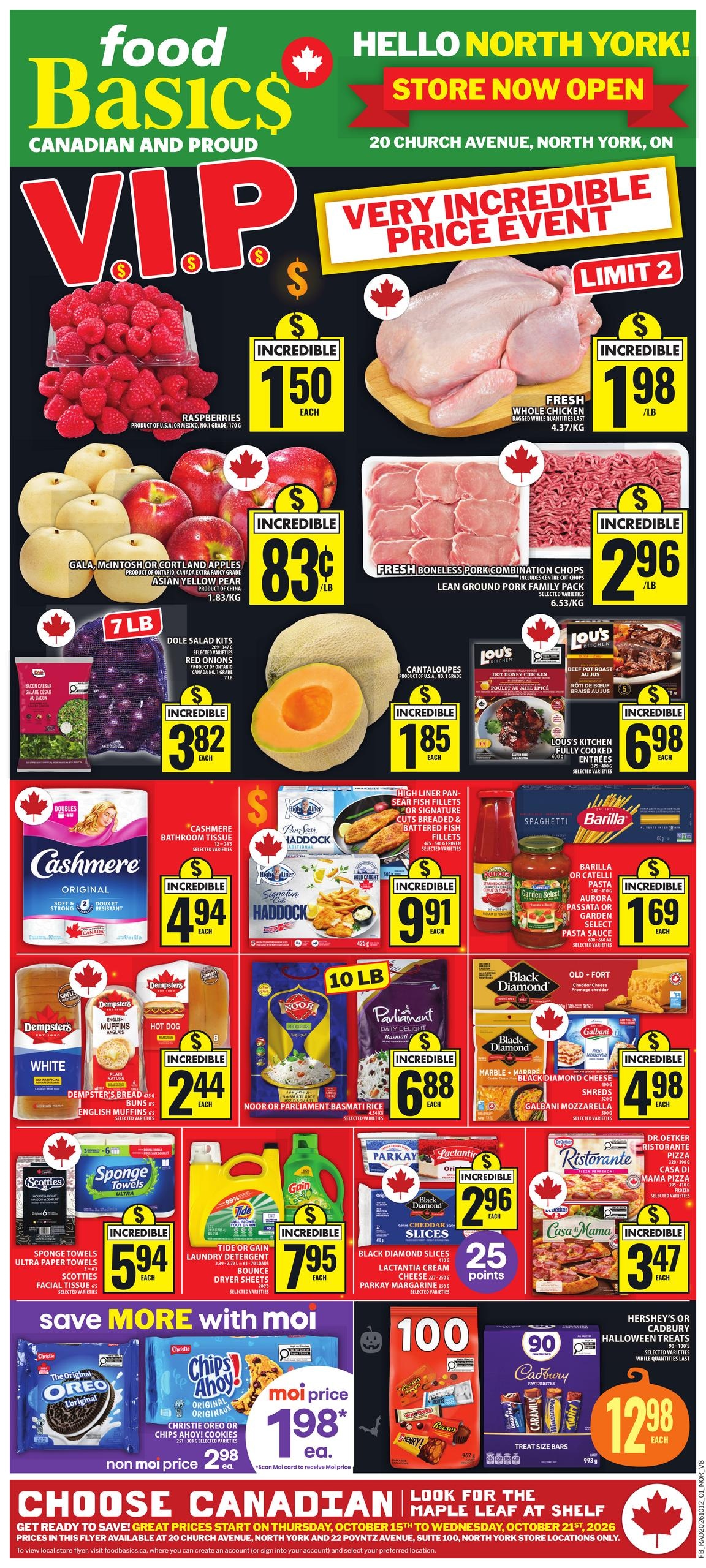 Food Basics flyer page 1