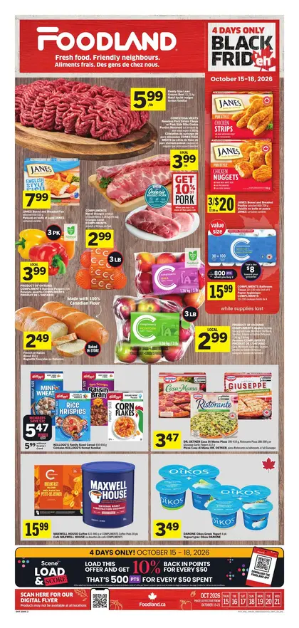 Foodland Weekly eFlyer 10/15 - 10/21
