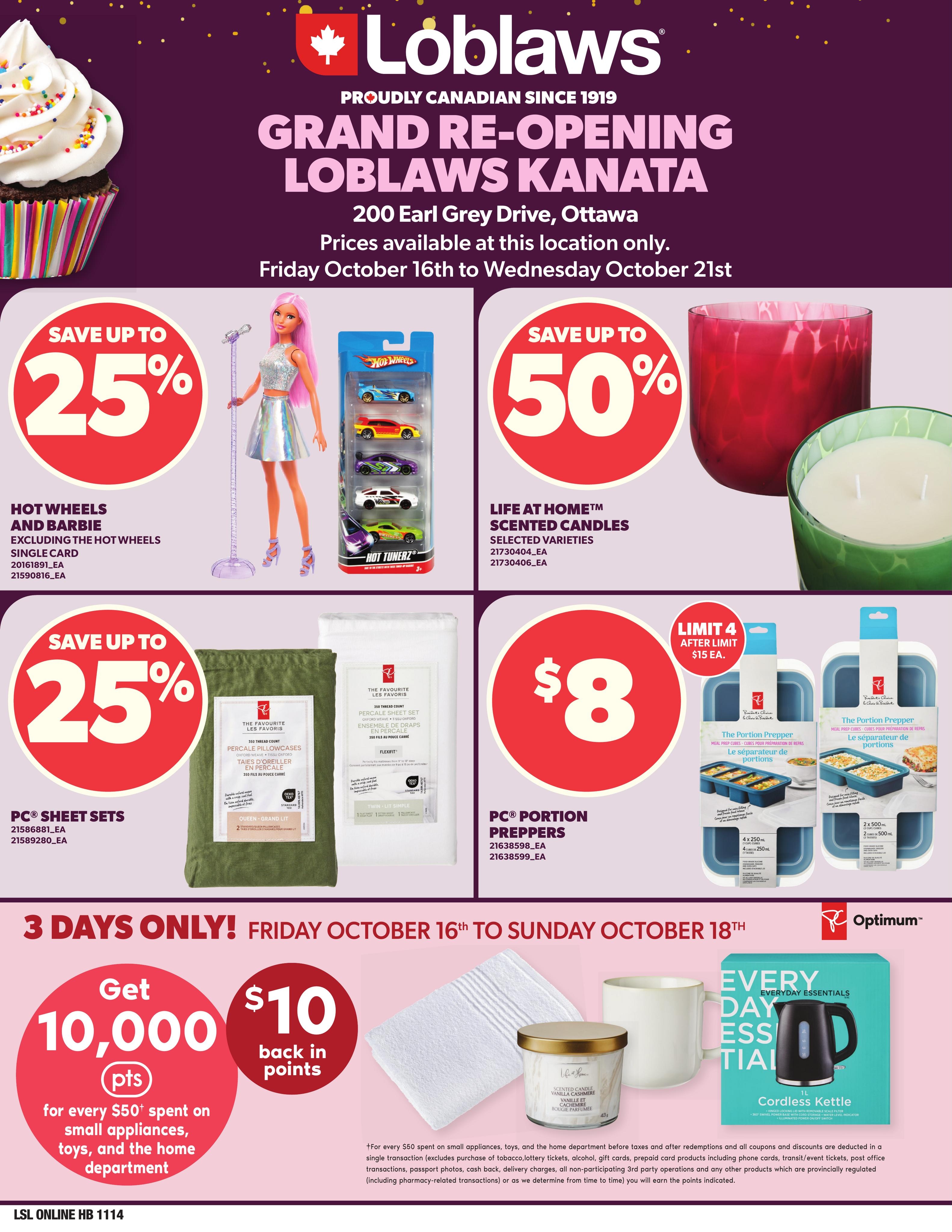 Loblaws flyer page 1