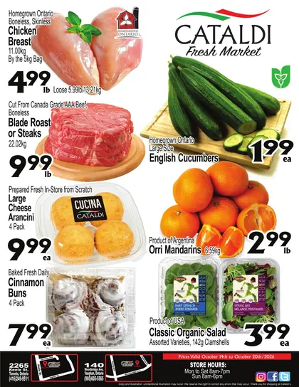 Cataldi Indexed Weekly