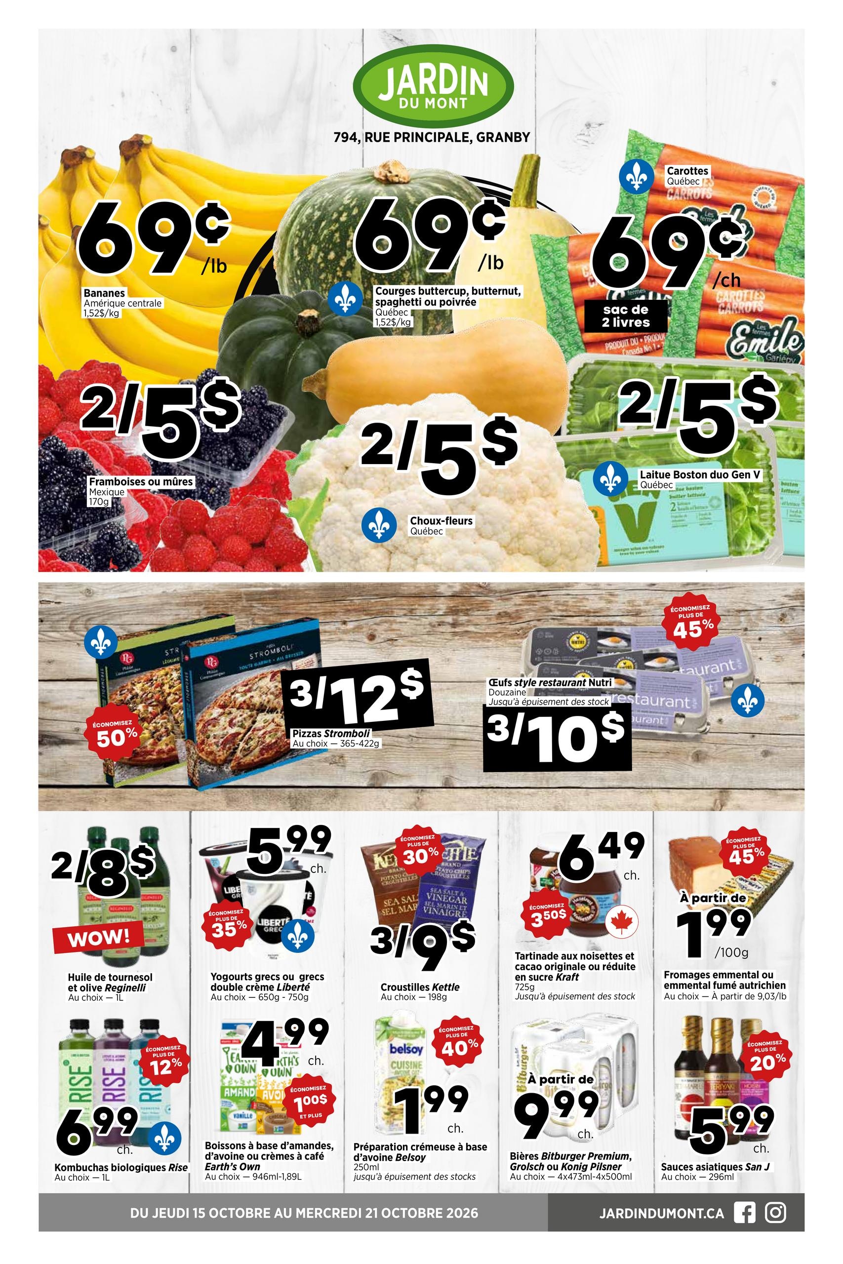 Jardin Du Mont flyer page 1