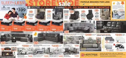 Heritage Furniture Indexed Monthly