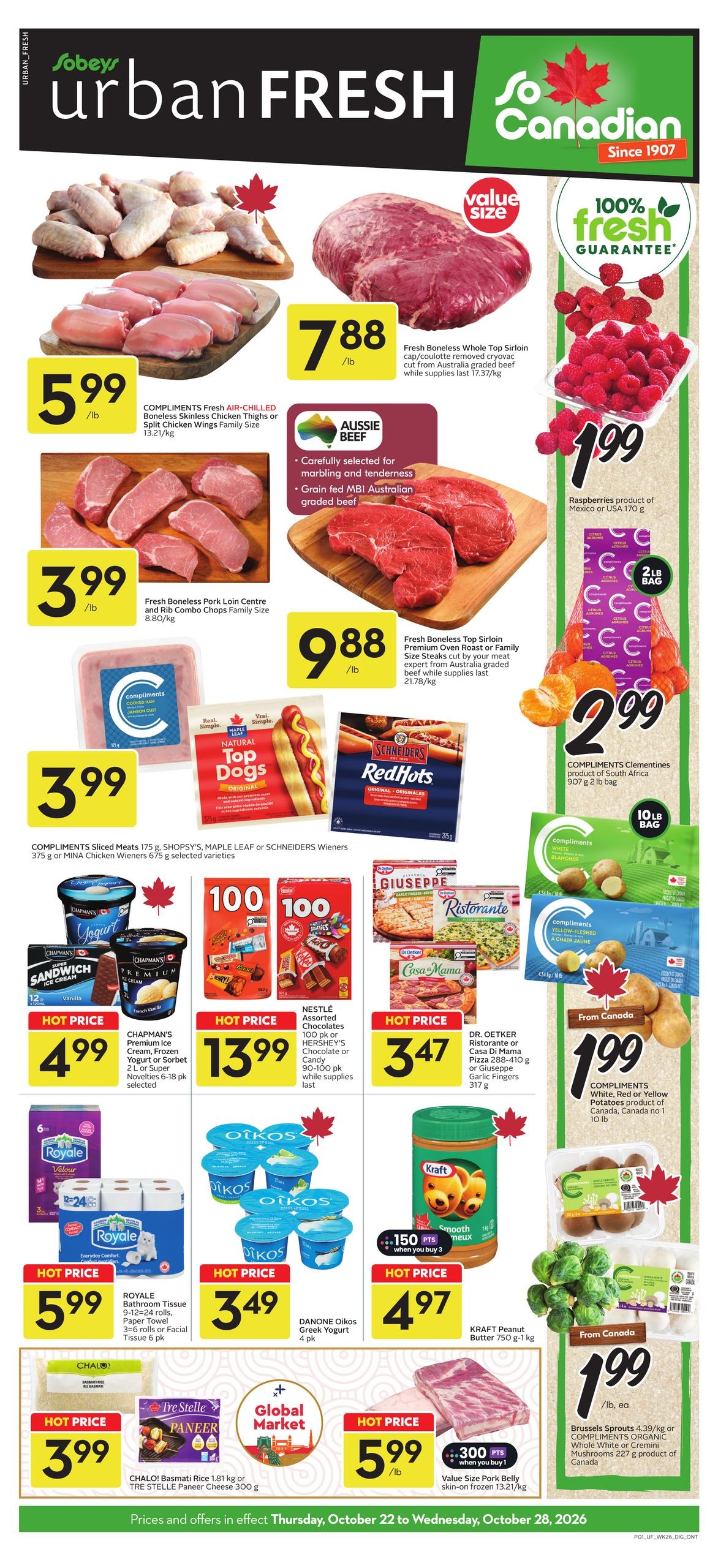 Sobeys flyer page 1