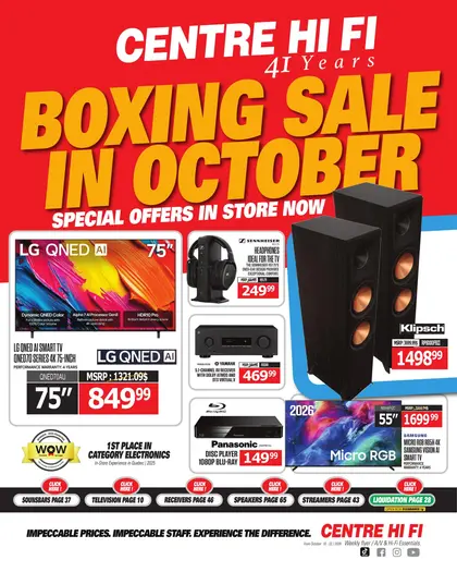 Centre Hi-Fi Weekly Flyer