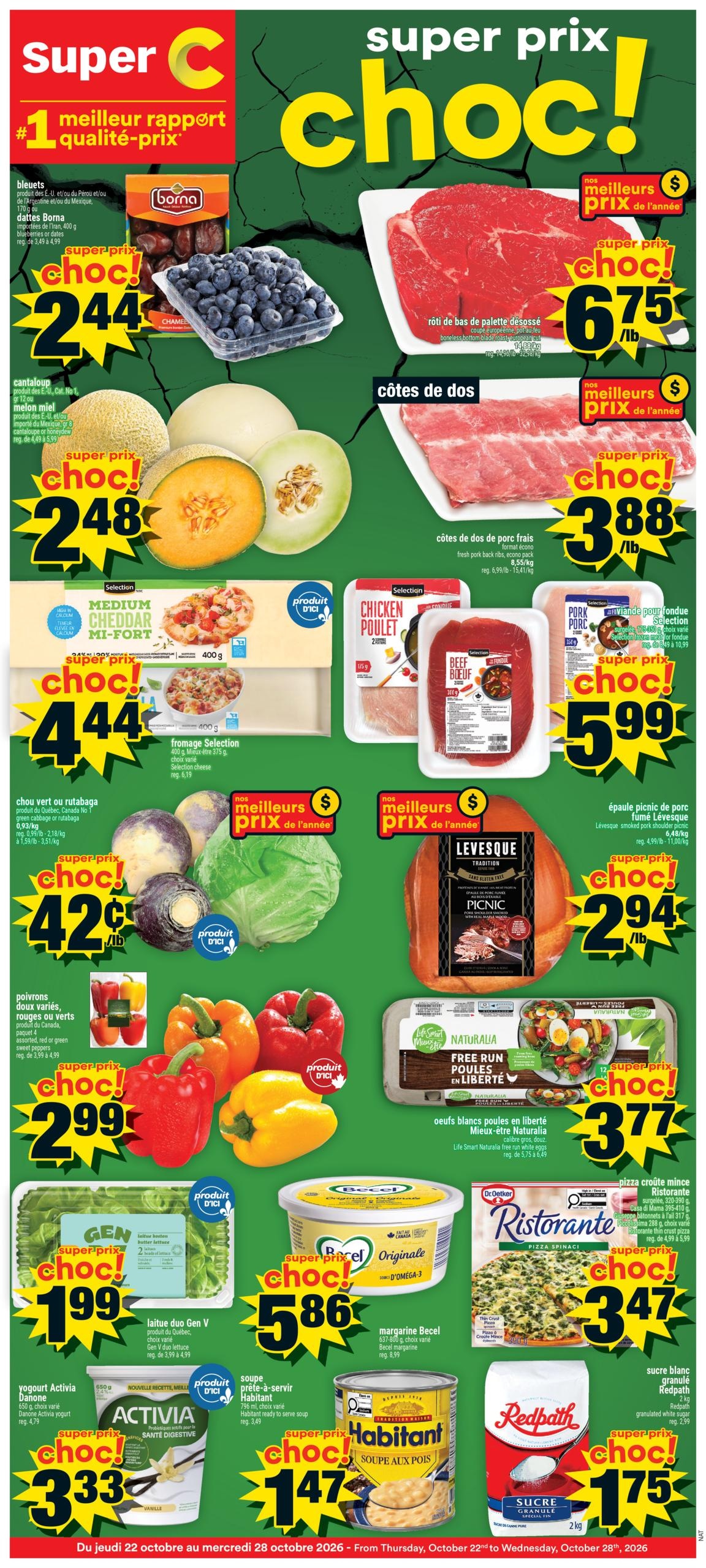 Super C flyer page 1