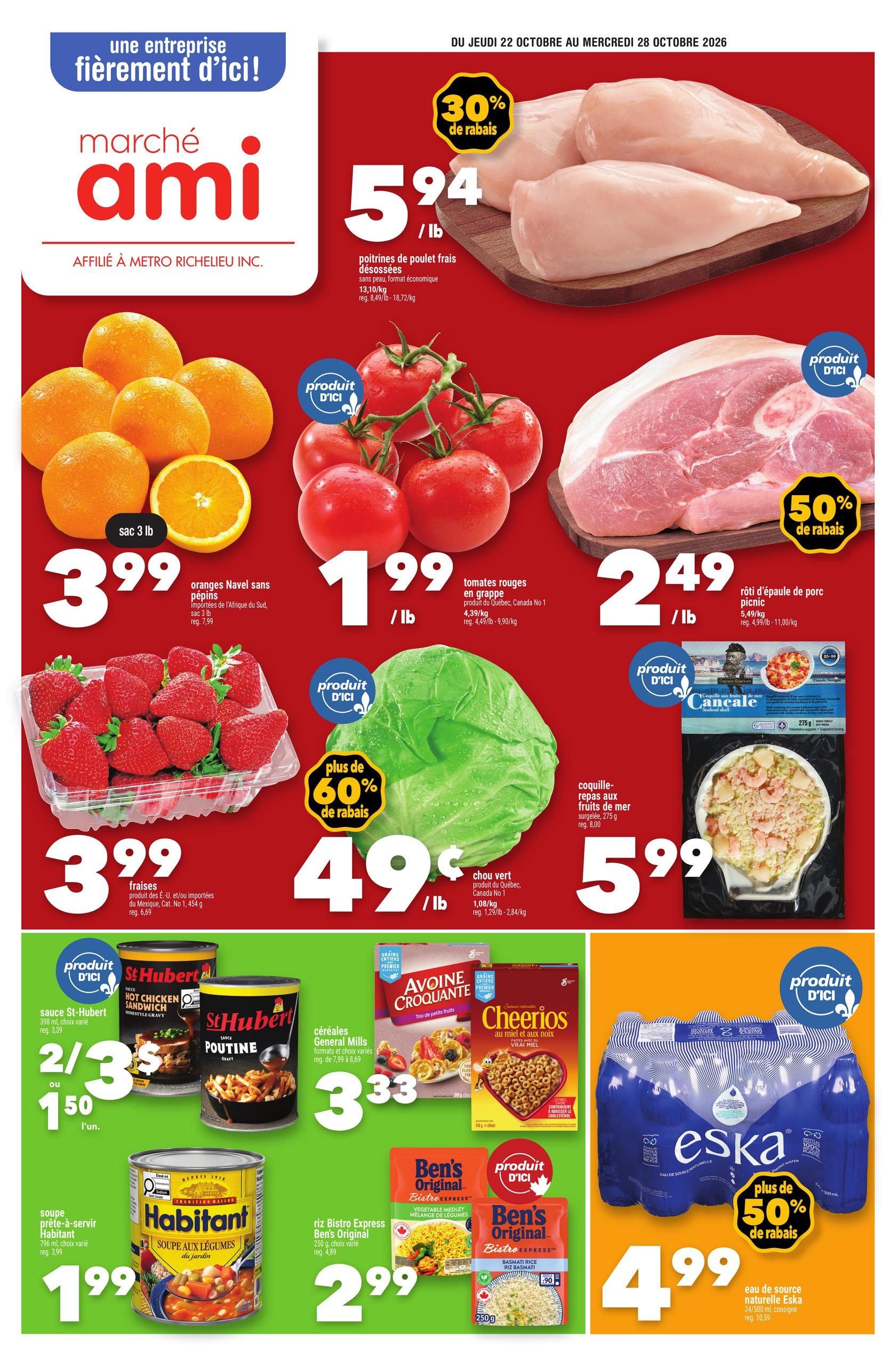 Marché Ami flyer page 1