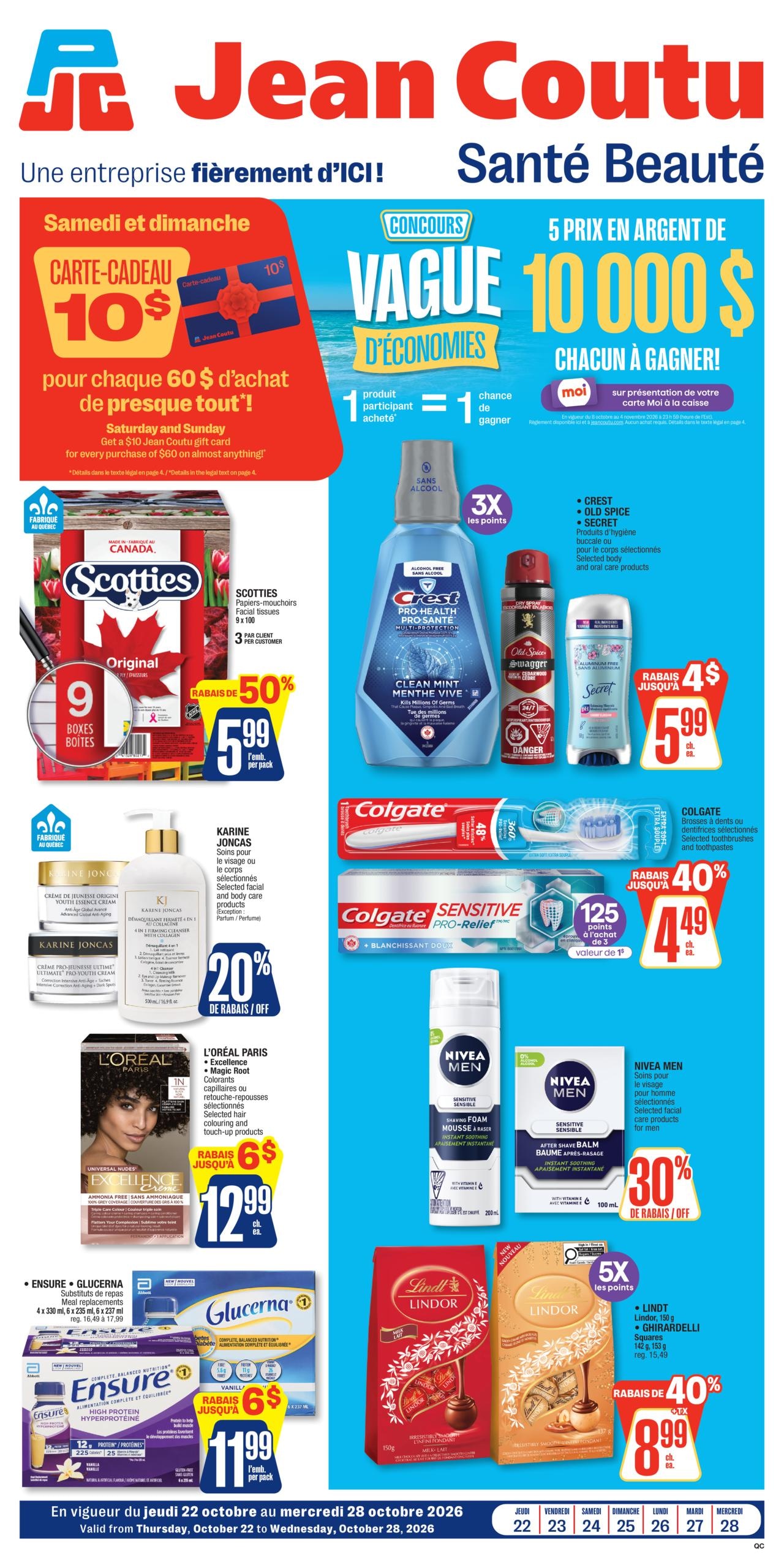 Jean Coutu flyer page 1