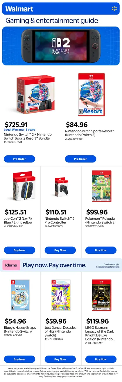 Walmart Gaming Guide