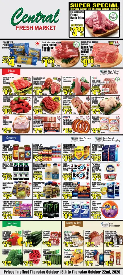 Central Fresh Market Indexed