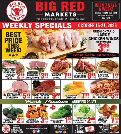 Big Red Markets Indexed Weekly