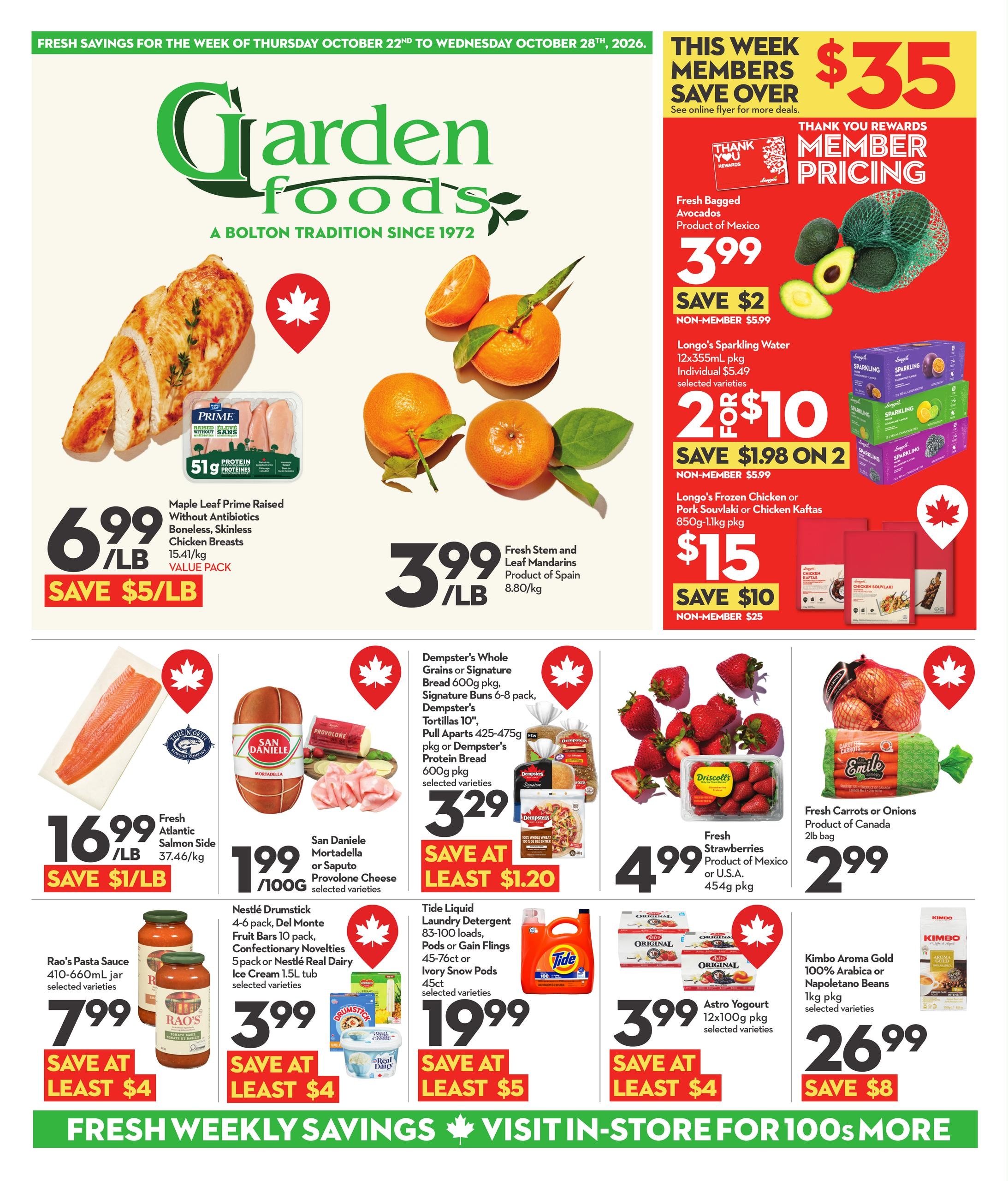 Garden Foods flyer page 1