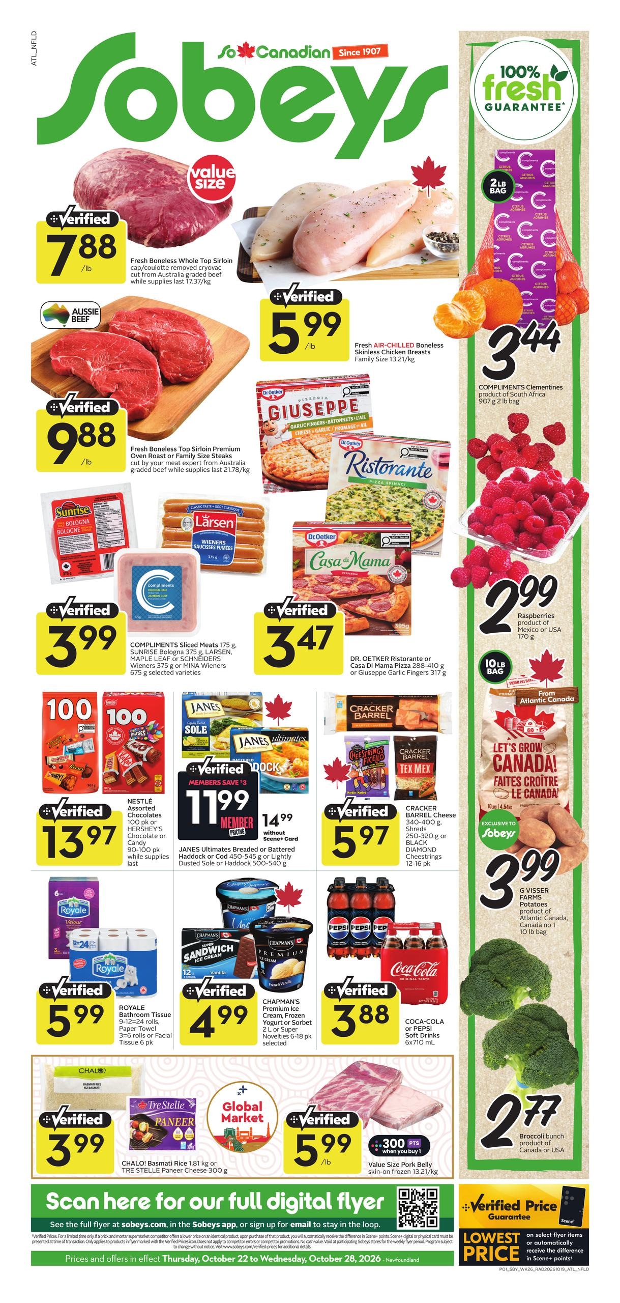 Sobeys flyer page 1