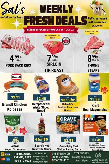 Sal's Grocery Indexed 