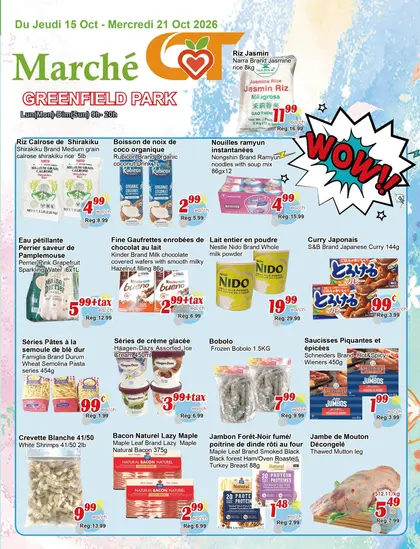 Marche C & T Indexed Weekly