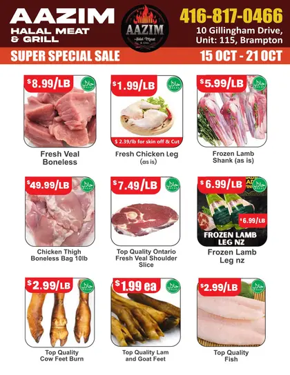 Aazim Meats Indexed Weekly