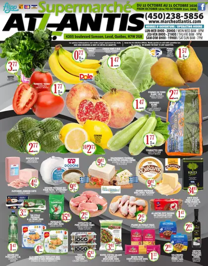 Supermarché Atlantis Indexed Weekly Flyer